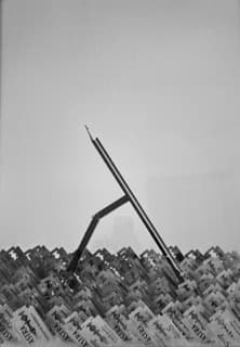 Lápiz sobre Cuchillas